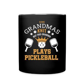 Pickleball masculin Sports Funny Pickleball Design - Mug uni - noir - Devant