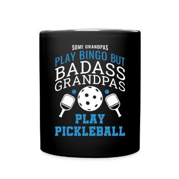 Pickleball masculin Sports Funny Pickleball Design - Mug uni - noir - Devant