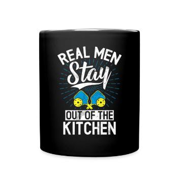 Pickleball masculin Sports Funny Pickleball Design - Mug uni - noir - Devant