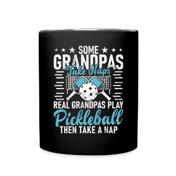 Pickleball masculin Sports Funny Pickleball Design - Mug uni - noir - Devant