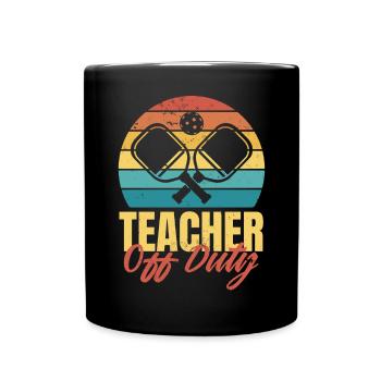 Pickleball masculin Sports Funny Pickleball Design - Mug uni - noir - Devant