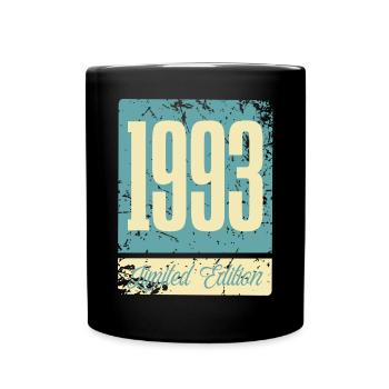 1993 Anniversaire de naissance Année de naissance - Mug uni - noir - Devant