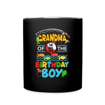 O Fish Ally Une Tenue d’Anniversaire Grand-Dame De Le Bir - Mug uni - noir - Devant