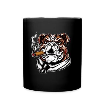 Colorbulls Conti Bulldoggen Continental Bulldogs - Mug uni - noir - Devant