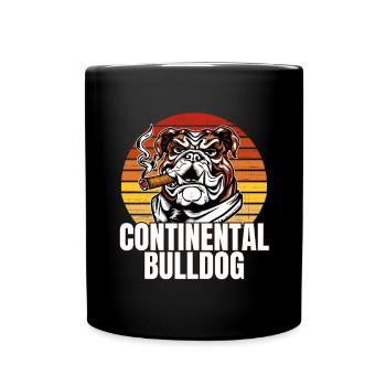 Colorbulls Conti Bulldoggen Continental Bulldogs - Mug uni - noir - Devant