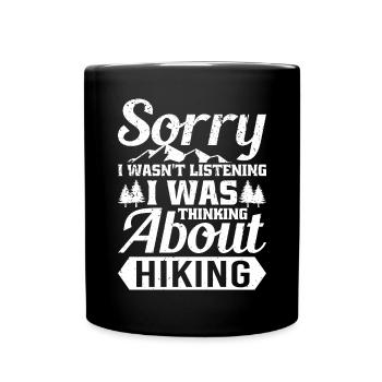 Je suis désolé de ne pas avoir écouté - Mug uni - noir - Devant