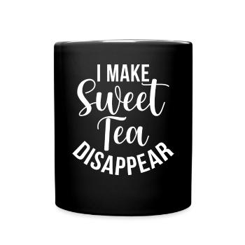 Cadeaux pour amateurs de thé sucré - Mug uni - noir - Devant