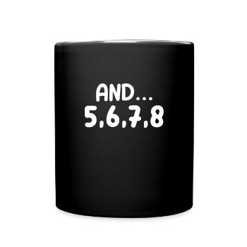 Ballett Ballerina Ballet-Tänzerin Tanzen Geschenk - Tasse einfarbig - Schwarz - Vorne