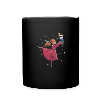 Ballett - Tasse einfarbig - Schwarz - Vorne