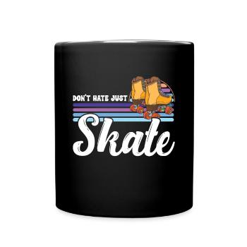 Roller skates - Full Colour Mug - black - Front