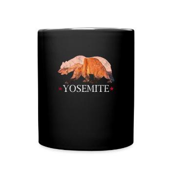 Parc national de Yosemite États-Unis Californie Cadeau - Mug uni - noir - Devant