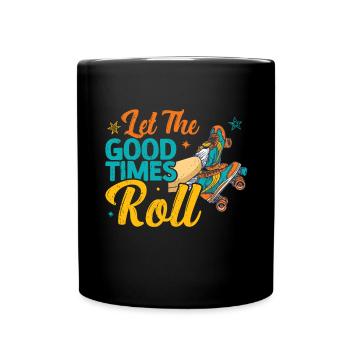 Roller skates - Full Colour Mug - black - Front