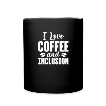 Coffee Caffeine Espresso Barista Gift - Full Colour Mug - black - Front