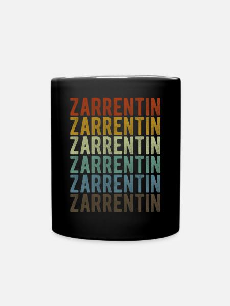 Zarrentin Stadt Retro Vintage - Tasse einfarbig - Schwarz
