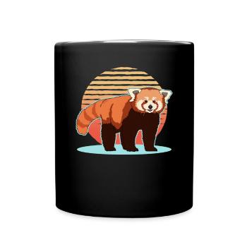 Red Panda Red Pandas Red Panda Gift - Full Colour Mug - black - Front