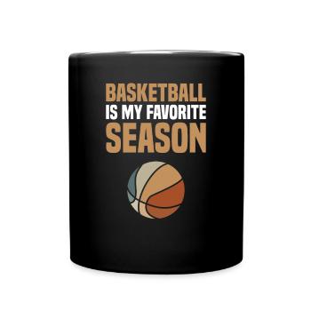 Basketball Tall Player Sports - Full Colour Mug - black - Front