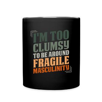 Otter Tshirt, Otter Lover Tee, Funny Otter Shirt,b - Full Colour Mug - black - Front