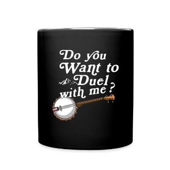 Banjo - Full Colour Mug - black - Front