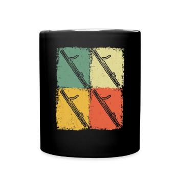 Bassoon Bassoon Bassoon Player Bassoonist - Full Colour Mug - black - Front