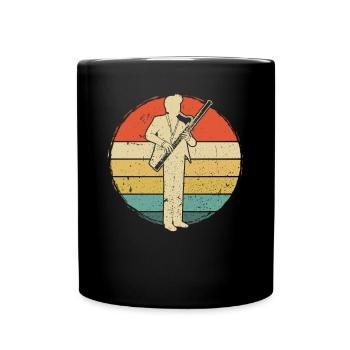 Bassoon Bassoon Bassoon Player Bassoonist - Full Colour Mug - black - Front