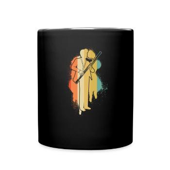 Bassoon Bassoon Bassoon Player Bassoonist - Full Colour Mug - black - Front
