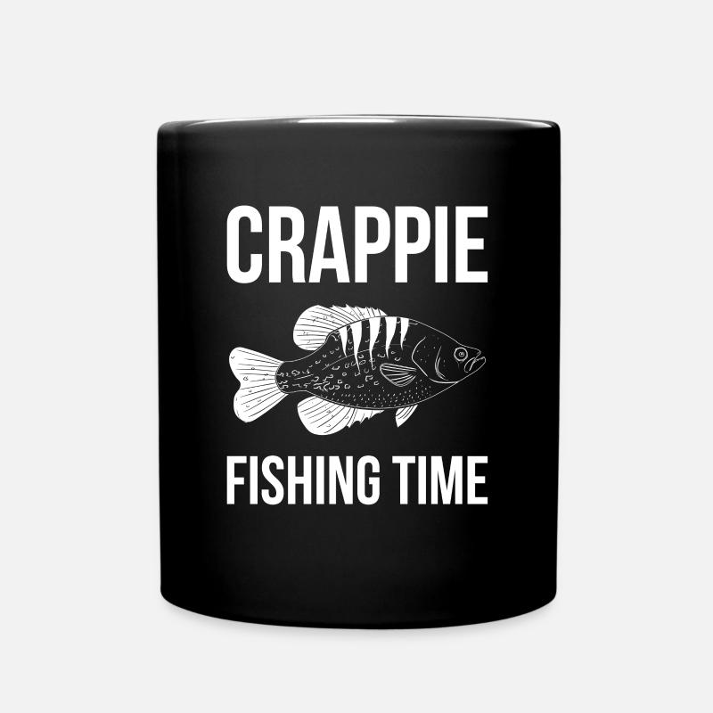 Temps de pêche à la merde - Mug uni - noir