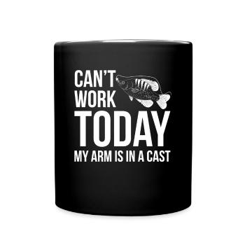 Cant Work Today - Full Colour Mug - black - Front