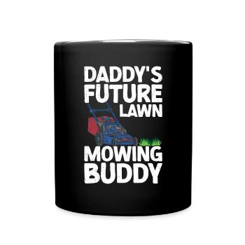 Mowing - Full Colour Mug - black - Front
