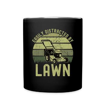 Mowing - Full Colour Mug - black - Front