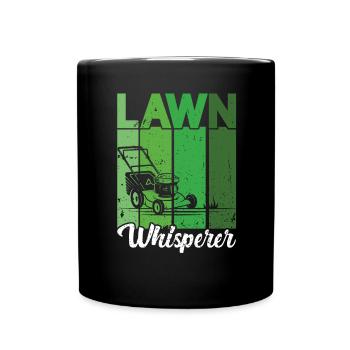 Mowing - Full Colour Mug - black - Front