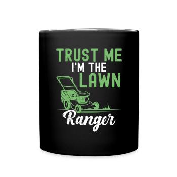 Mowing - Full Colour Mug - black - Front