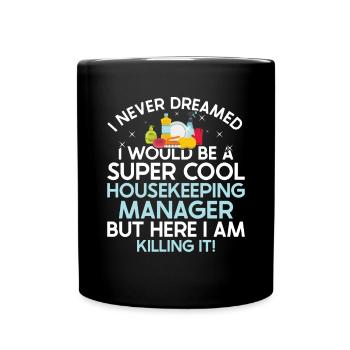 Ménage - Mug uni - noir - Devant