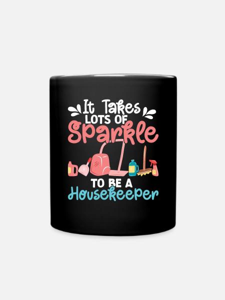 Haushalt - Tasse einfarbig - Schwarz