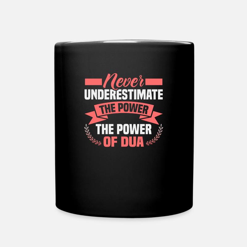 Quran Verse Islam Quotes Muslim Ramadan Texts - Full Colour Mug - black