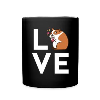 Hamster Lover Hamster Cadeau - Mug uni - noir - Devant