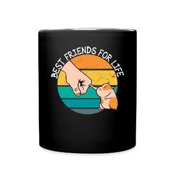 Hamster Lover Hamster Gift - Full Colour Mug - black - Front