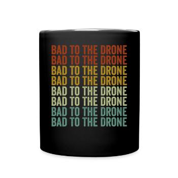 Mauvais pour le drone RC Avions Avion Drone Quad - Mug uni - noir - Devant