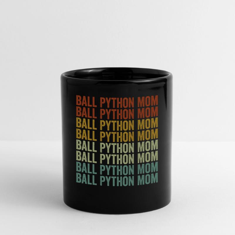 Kugelpython Mama Kugelpython Schlange Mama Tasse einfarbig