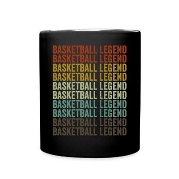Basketball Legend Basketball Legend - Full Colour Mug - black - Front