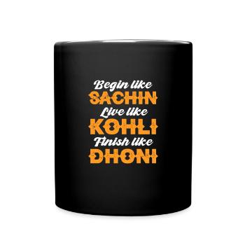 Cricket - Full Colour Mug - black - Front