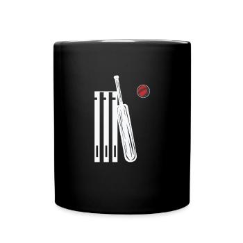 Cricket - Full Colour Mug - black - Front