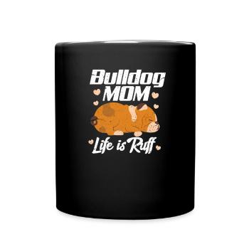 Bouledogue anglais Cadeau de chien bouledogue anglais - Mug uni - noir - Devant