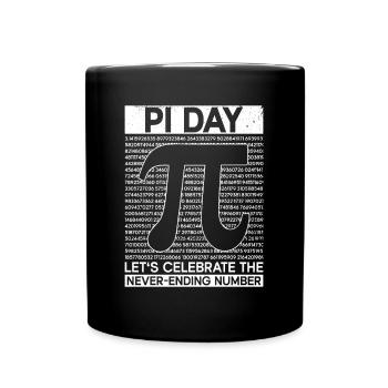 Funny Math Teacher for Pi Day Math Geek - Full Colour Mug - black - Front