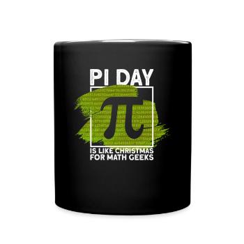 Funny Math Teacher for Pi Day Math Geek - Full Colour Mug - black - Front