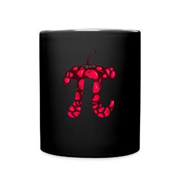 Raspberry Cake Pi - Professeur Math Pi - Mug uni - noir - Devant