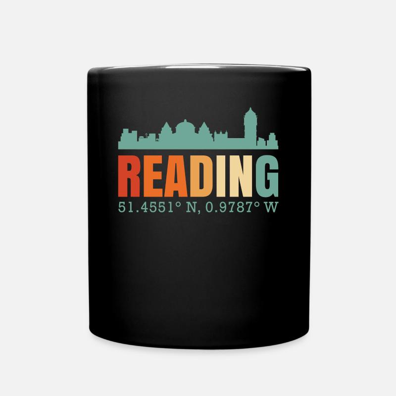 Reading - Tasse einfarbig - Schwarz