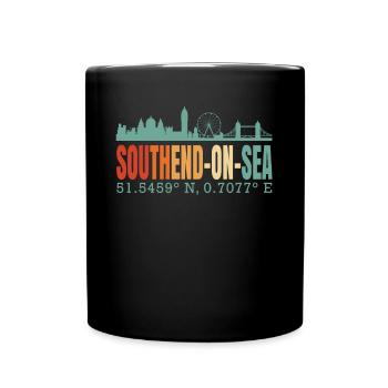 Southend-On-Sea - Mug uni - noir - Devant