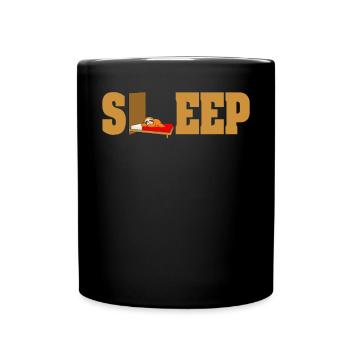 SLEEP Sloth Sleep - Full Colour Mug - black - Front