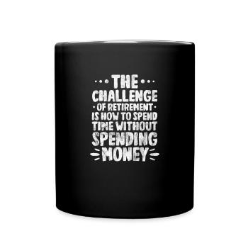 Retirement - Full Colour Mug - black - Front