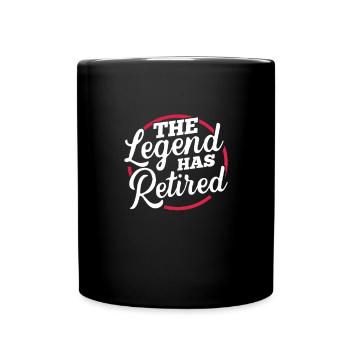 Pension de retraite Pension de pensionné Cadeau de pension de pensionné - Mug uni - noir - Devant